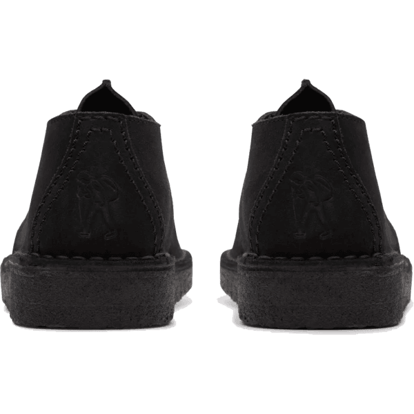 clarks shoes desert trek (black)