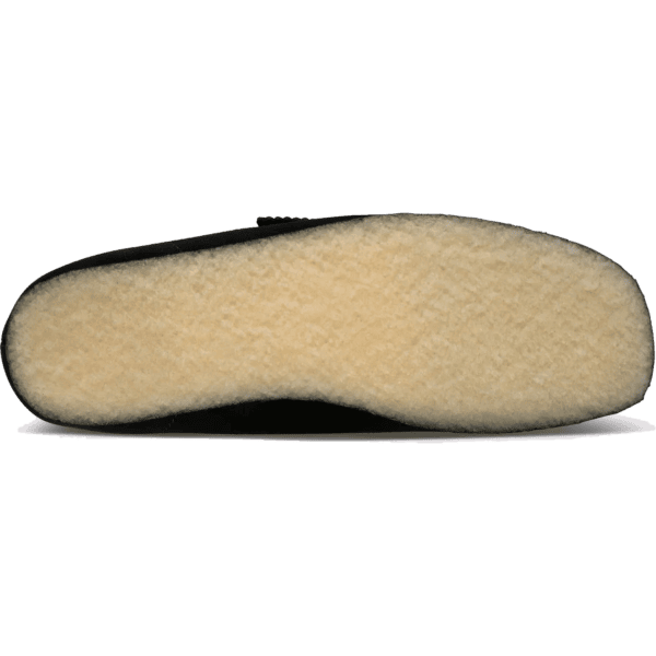 clarks shoes wallabee (black/suede)