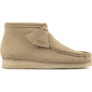clarks shoes wallabee boot (maple/suede)