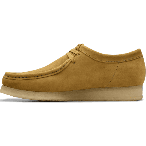 clarks shoes wallabee (oakmoss/suede)