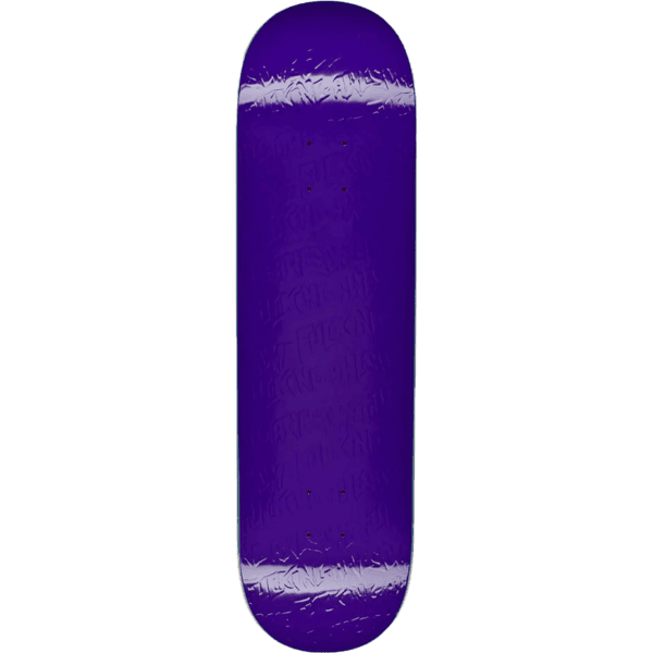 fucking awesome board stamp embossed (purple) 8
