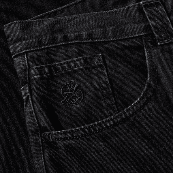 polar pants 93 denim (pitch black)