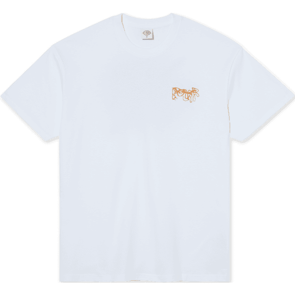 polar tee shirt green spider (white)