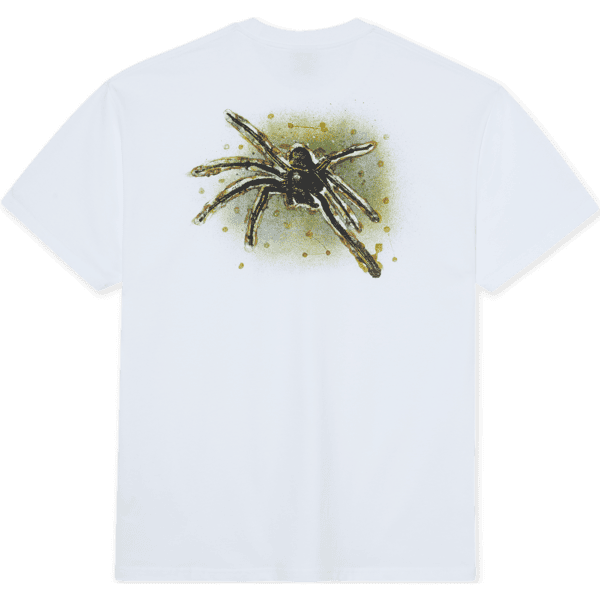 polar tee shirt green spider (white)