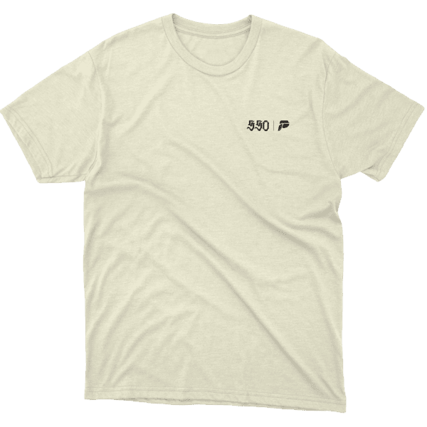 pusher tee shirt 550 cruiser and speed club (beige)