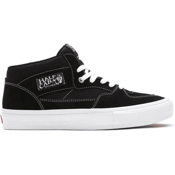 vans shoes skate half cab (black/white)