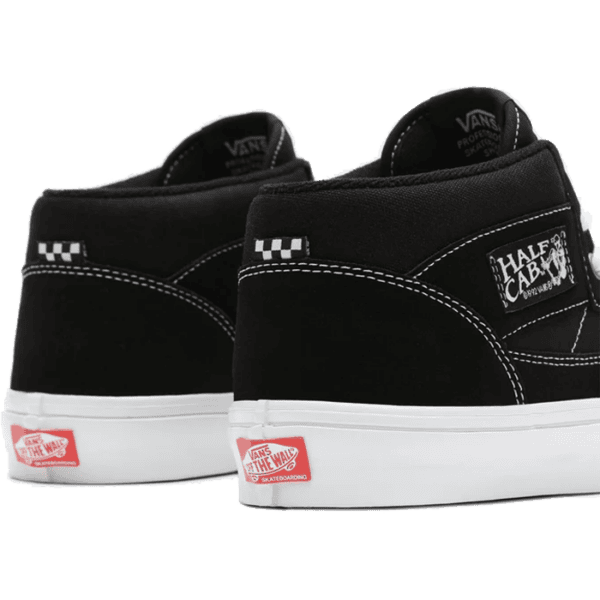 vans shoes skate half cab (black/white)