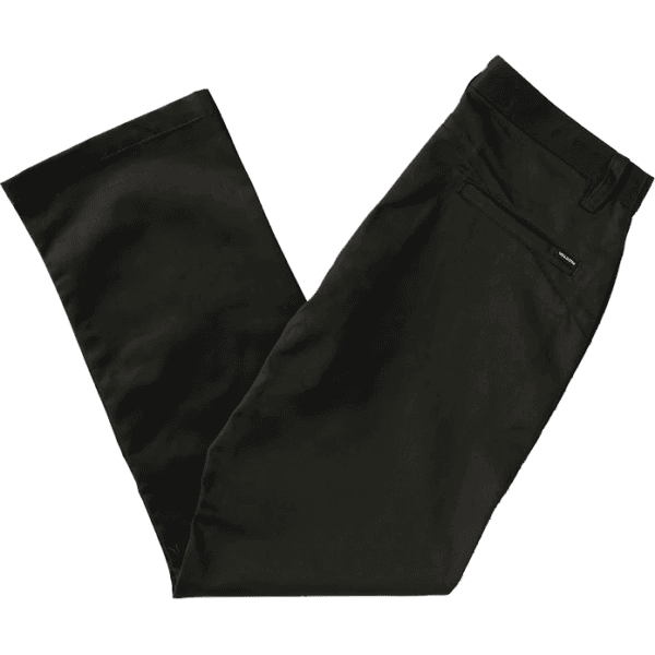 volcom pants chino frickin skate (black)