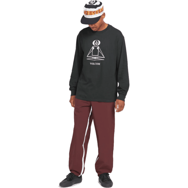 volcom pants skate vitals remy s ew (merlot)