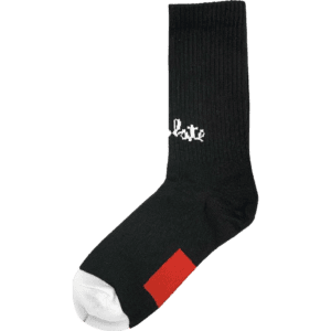 chocolate socks lost chunk (black)