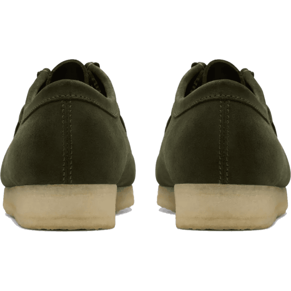 clarks shoes wallabee (forest green/suede)