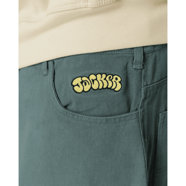 jacker pants twill flop (teal)