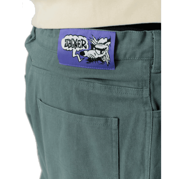 jacker pants twill flop (teal)