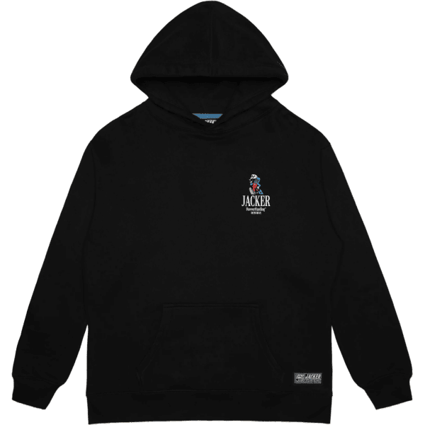 jacker sweatshirt hood big pharma (black)