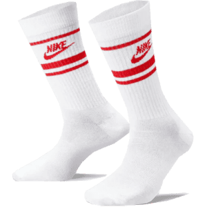 nike sb socks everyday nsw essential (white/university red)