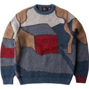 parra sweater your street (blue)