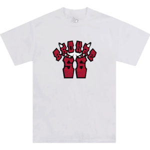 bronze 56K tee shirt bullseye (white)