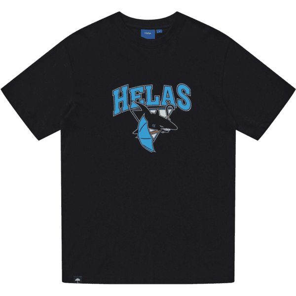 hélas tee shirt requins (black)