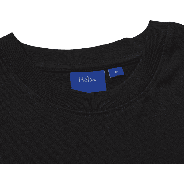 hélas tee shirt requins (black)