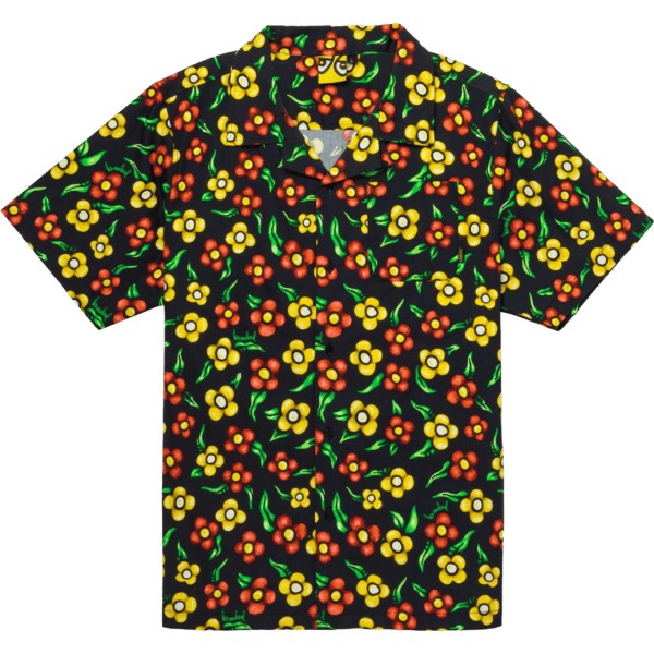 krooked shirt short sleeves aloha flower custom