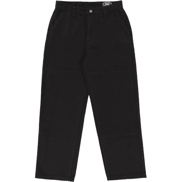 real pants canvas tough threads (black)