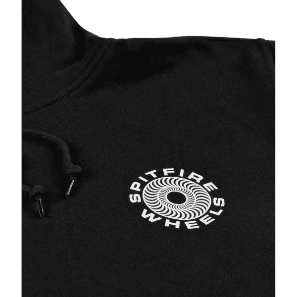spitfire sweatshirt hood classic 87 swirl (black)