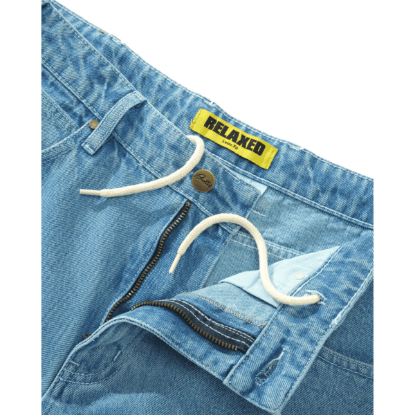 butter goods pants denim art (mid blue)