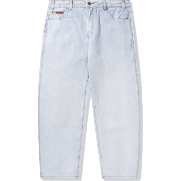 butter goods pants denim jean baggy (light blue)
