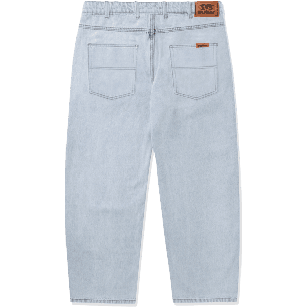 butter goods pants denim jean baggy (light blue)