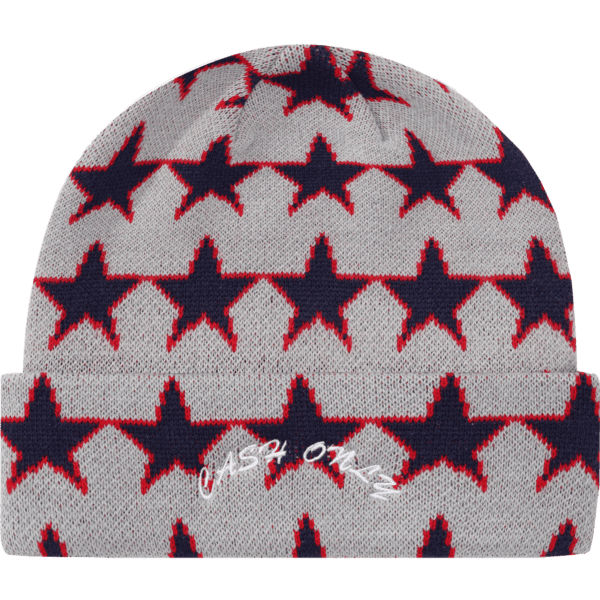 cash only beanie star (ash)