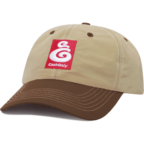 cash only cap 6 panel tour (khaki)