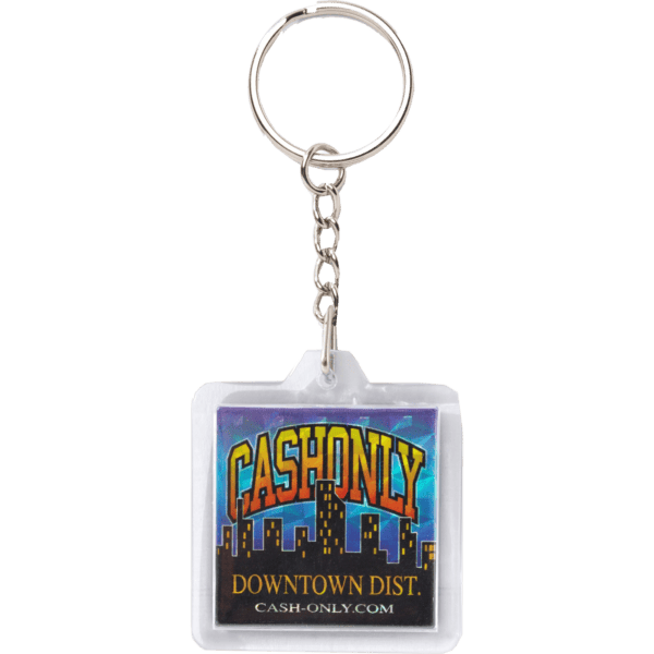 cash only keychain tourist (multi)