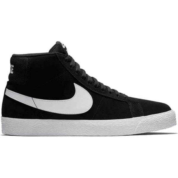 nike sb shoes zoom blazer mid (black/white)