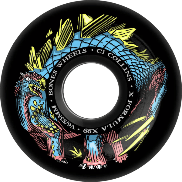 bones wheels x-formula dino sortas cj collins v6 99a 53mm