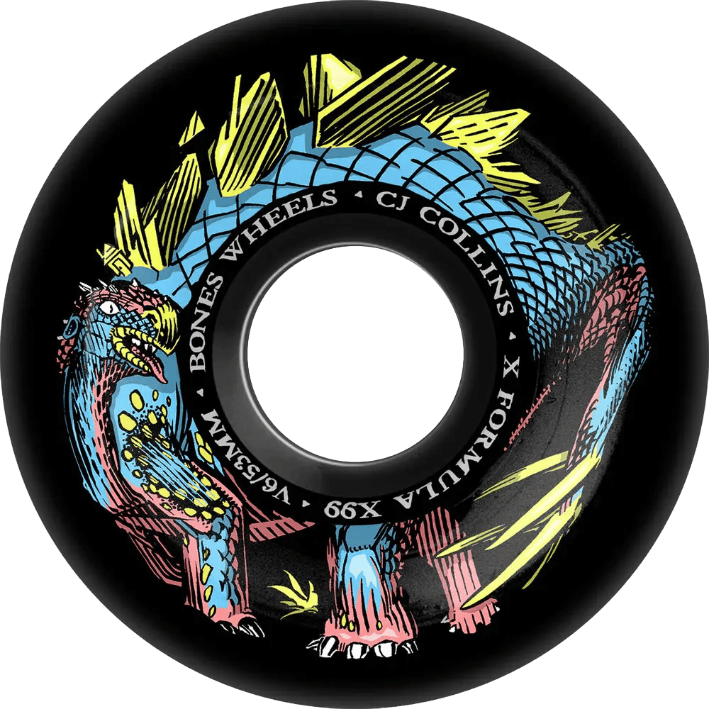 bones wheels x-formula dino sortas cj collins v6 99a 53mm bones wheels x-formula dino sortas cj collins v6 99a 53mm