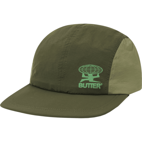 butter goods cap 4 panel nylon (army/sage)