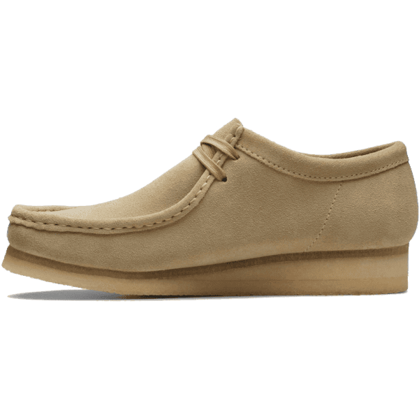 clarks shoes wallabee (maple/suede)