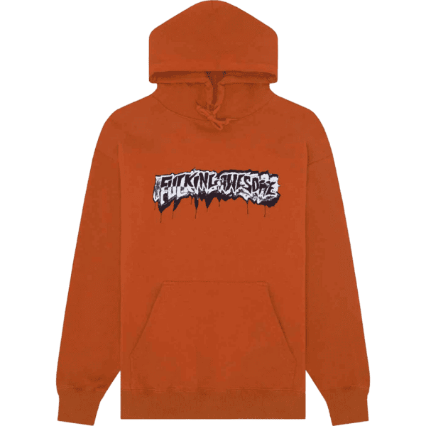 fucking awesome sweatshirt hood dill cut up logo (adobe)
