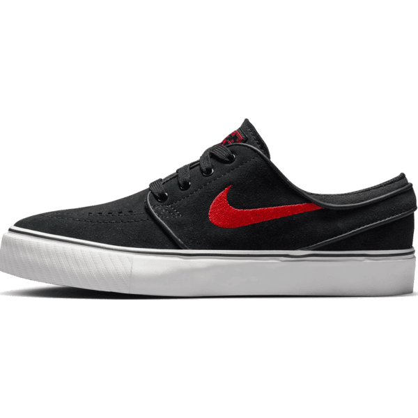nike sb shoes kids janoski gs (black/university red)