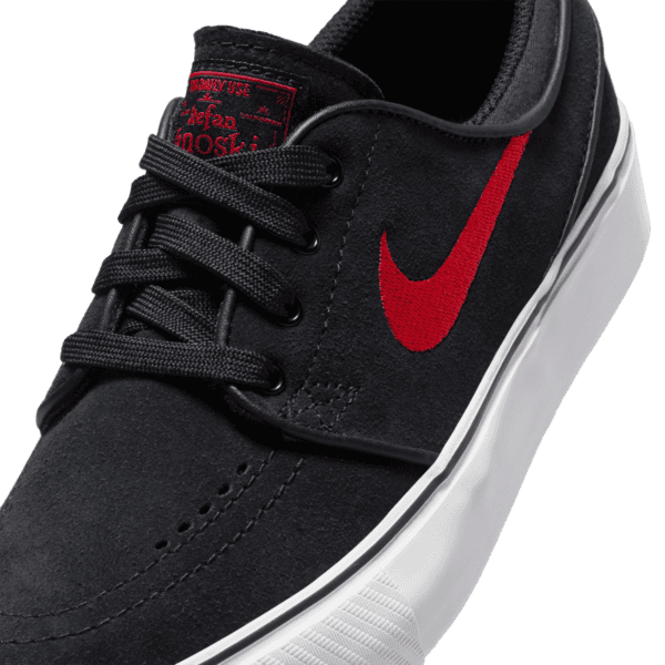 nike sb shoes kids janoski gs (black/university red)