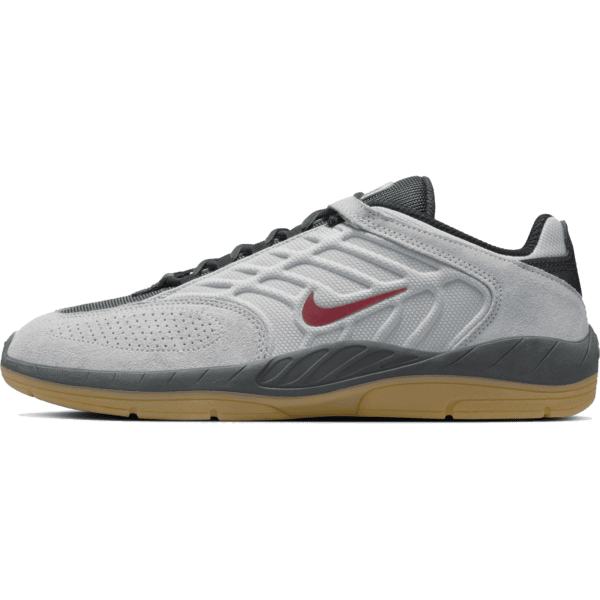 nike sb shoes vertebrae (light smoke grey/dark team red)