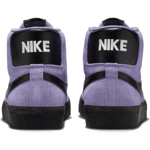 nike sb shoes zoom blazer mid (dusty amethyst/black)