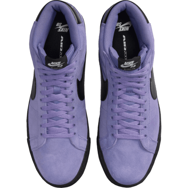 nike sb shoes zoom blazer mid (dusty amethyst/black)