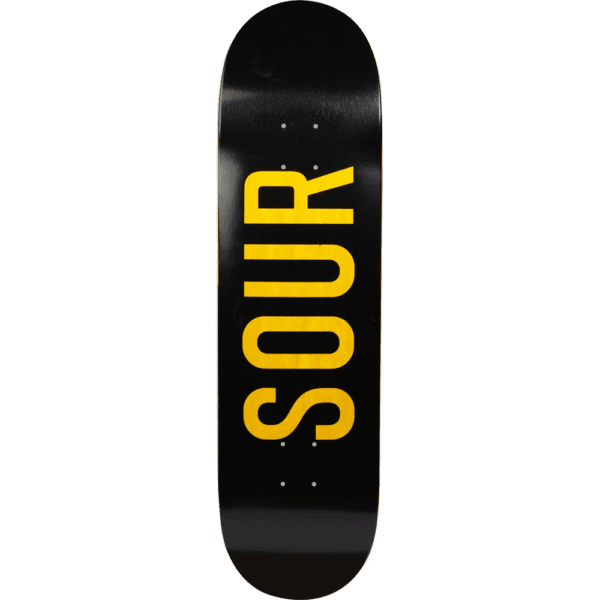 sour board army (black/yellow wood) 8.25