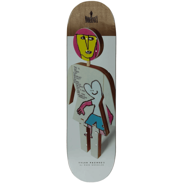 girl board twin modernica by mark gonzales tyler pacheco 8.5