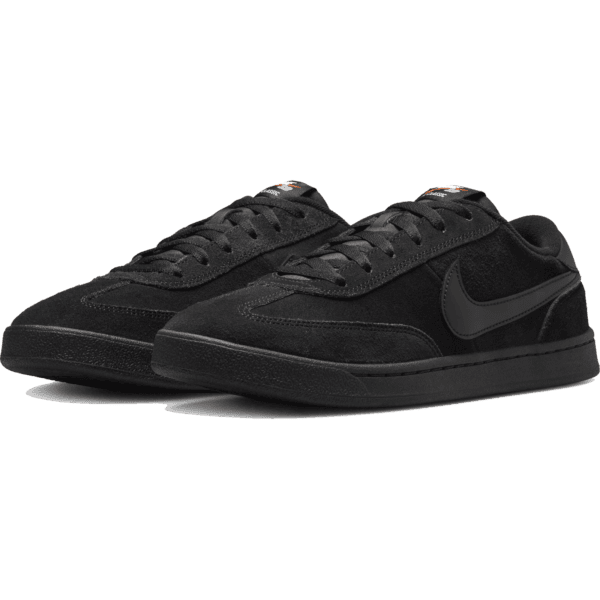 nike sb shoes fc classic (black/black/black/vivid orange)