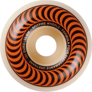spitfire wheels formula four classics (orange) 101a 53mm