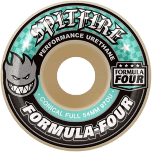 spitfire wheels formula four conical full 97a 54mm spitfire wheels formula four conical full 97a 54mm