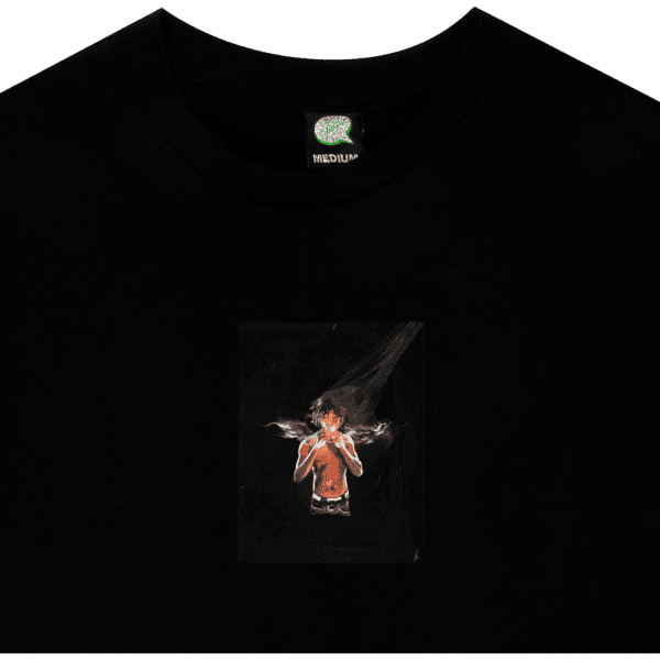 violet tee shirt in the essence kader sylla (black)