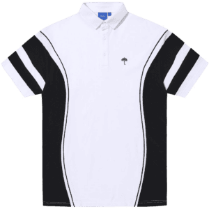 hélas polo pique match point (white/black)